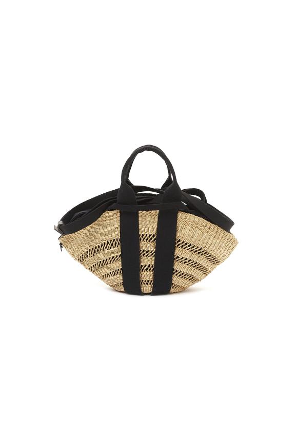 MUUN Mini Sophie Lace Black Handle Black Pouch
